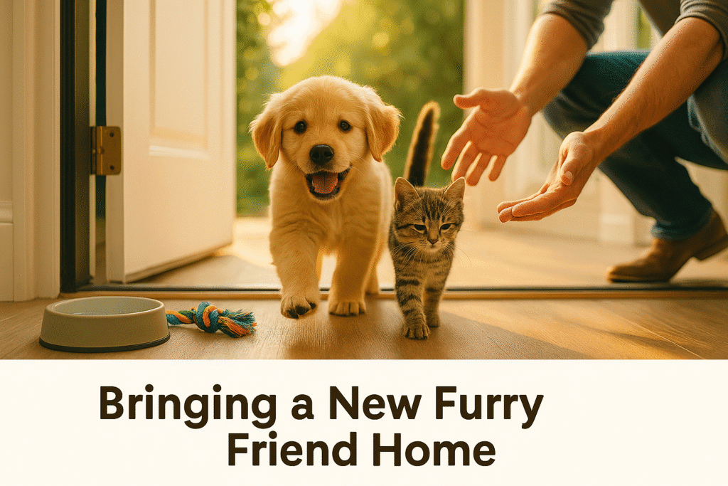 Bringing a New Furry Friend Home: A Comprehensive Guide for New Pet Owners 1 bringing a new furry friend