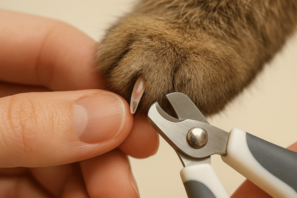 Cat Nail Trimming