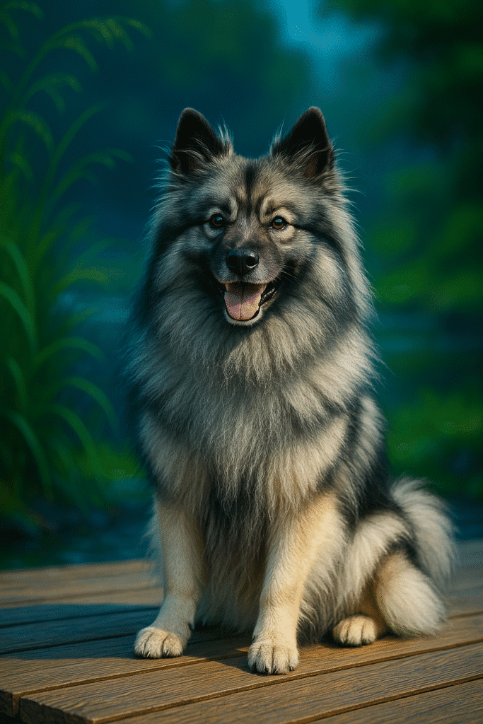 Keeshond Dog