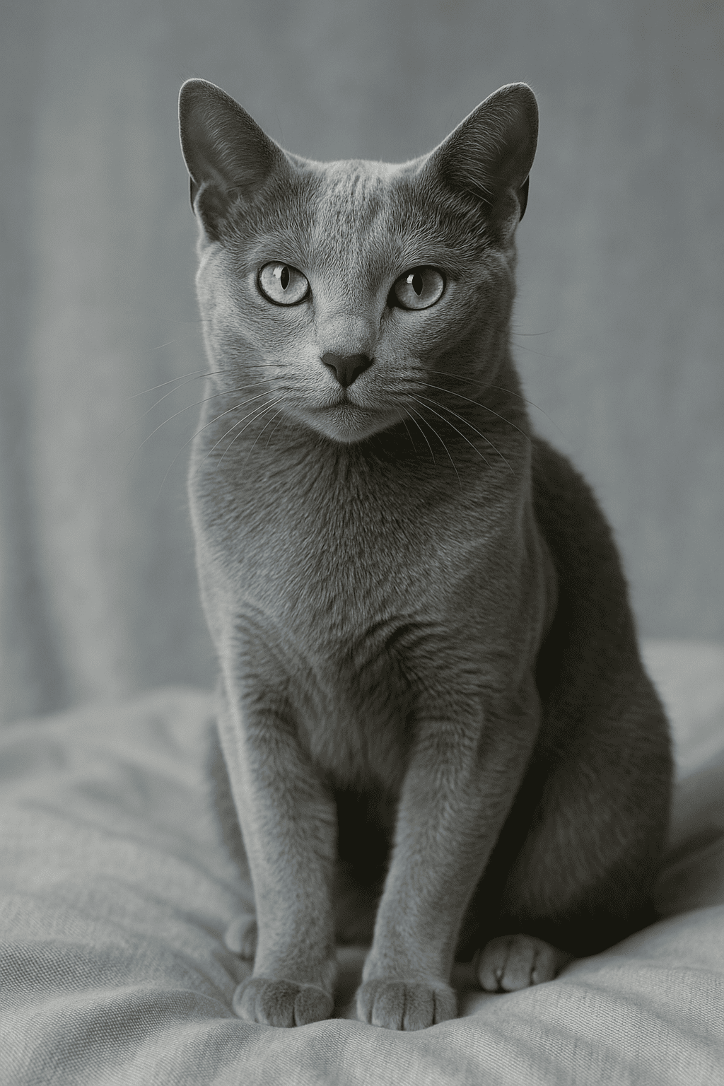 Russian Blue Cat