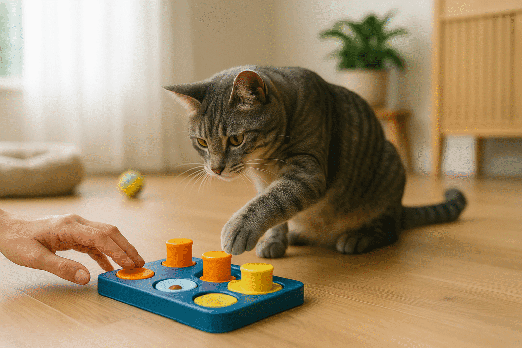 Why Exercise & Mental Stimulation Are Key to Your Pet's Happiness 2 cat playing