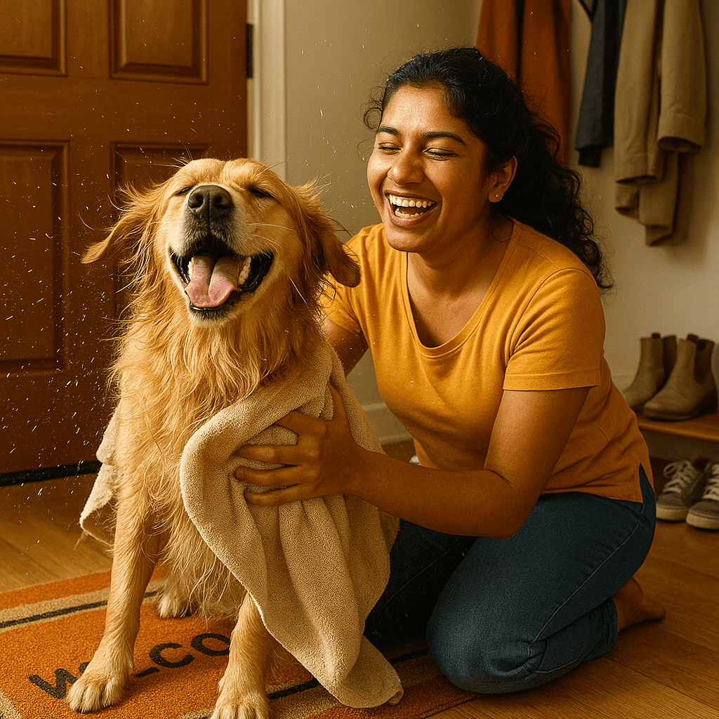 dog care in monsoon